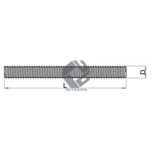 Calidad 10.9 DIN 976 Varillas Roscadas