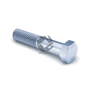 Calidad 12.9  - DIN 6914 - ISO 7411 - UNI 5712 Tornillos hexagonales alta resistencia HV - Chapado en zinc